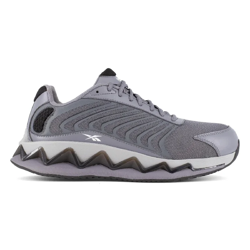 Zig Elusion Heritage Composite-Toe Athletic Work Shoe Gray