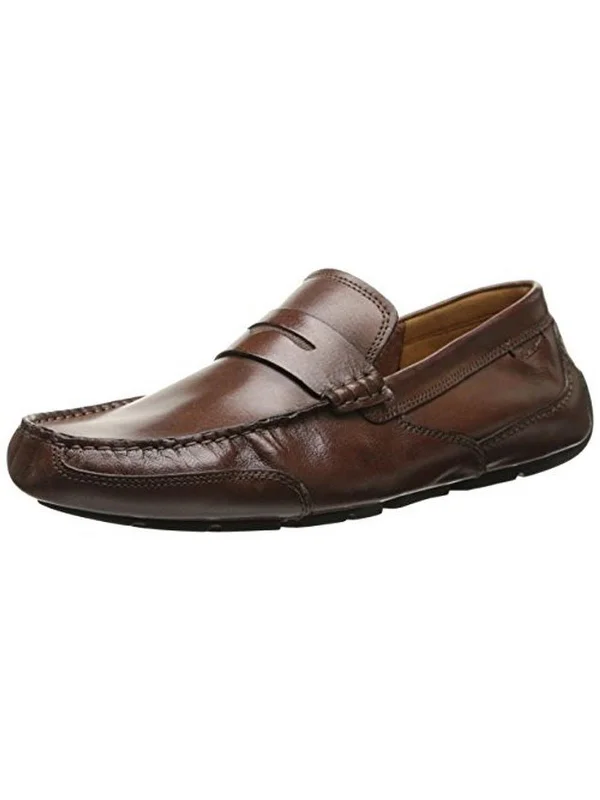 Ashmont Way Mens Leather Moccasin Loafers