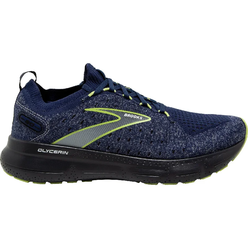 Brooks Glycerin StealthFit 20 Mens Running Shoes - Blue