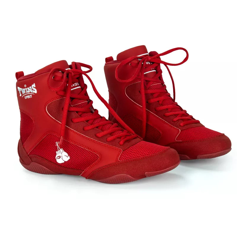 TWINS SPIRIT TBS1 BOXING SHOES BOXING BOOTS EUR 36-45 RED