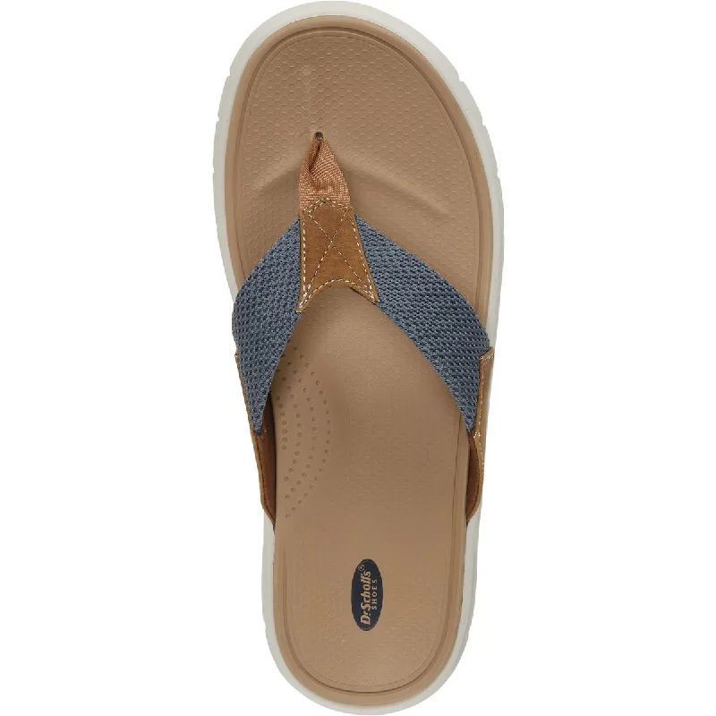 Dr. Scholl's Shoes Mens Tense Foam Insole Thong Sandal Flip-Flops