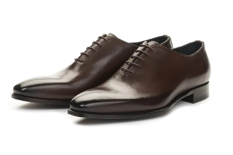 The Ramses Wholecut Oxford - Dark Brown Chocolate