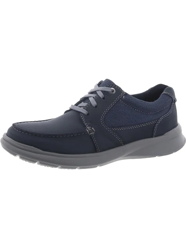 navy combi leather