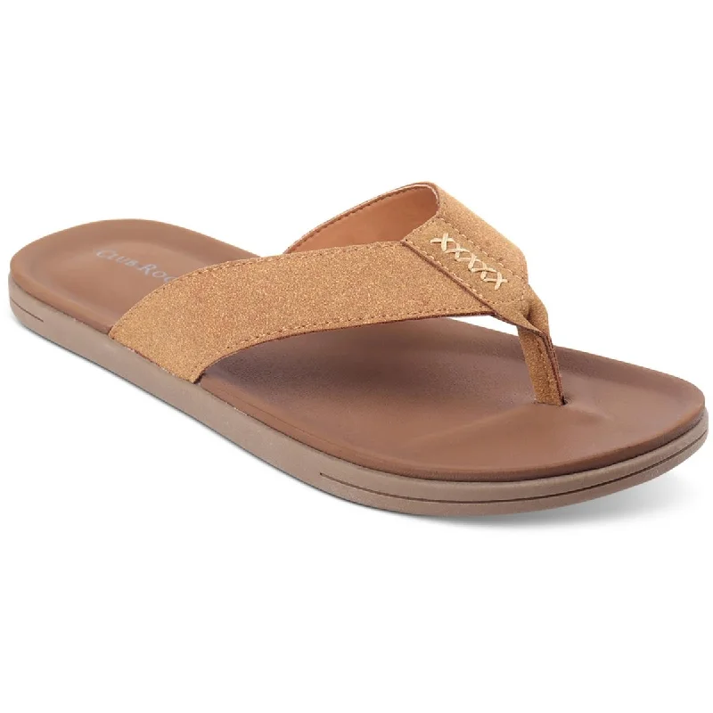 Club Room Mens Riley Slip-On Thong Flip-Flops