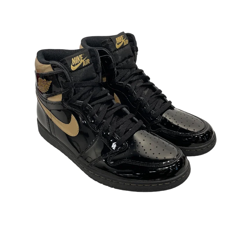 NIKE/AIR JORDAN 1 RETRO HIGH OG/Hi-Sneakers/US 14/BLK/555088-032