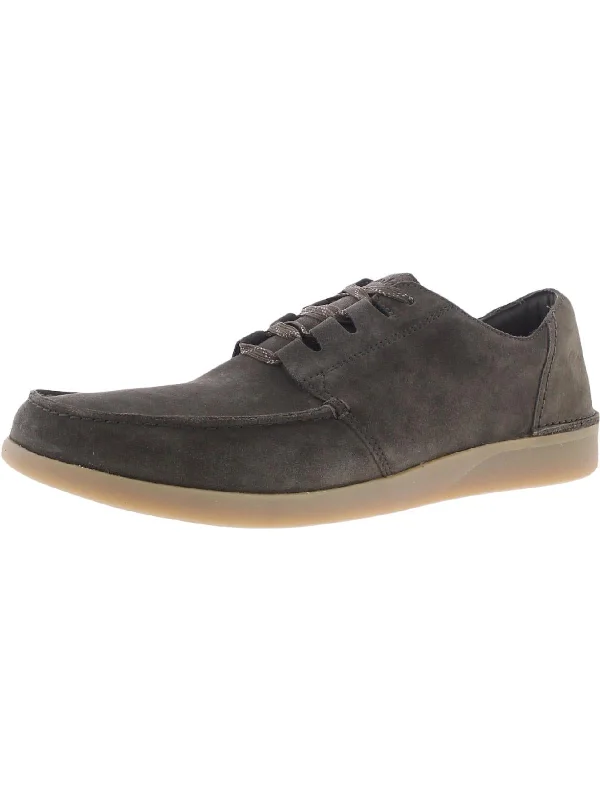 Oakland Walk Mens Faux Suede Removable Padding Casual Shoes