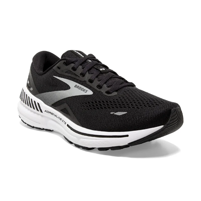 Men's Brooks Adrenaline GTS 23 (Black/White/Silver) *Sale*