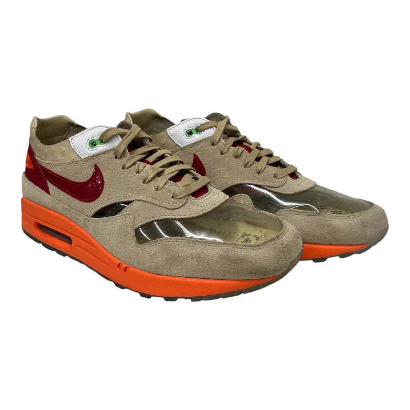 NIKE/Low-Sneakers/US 14/BEG/AIR MAX 1 CLOT