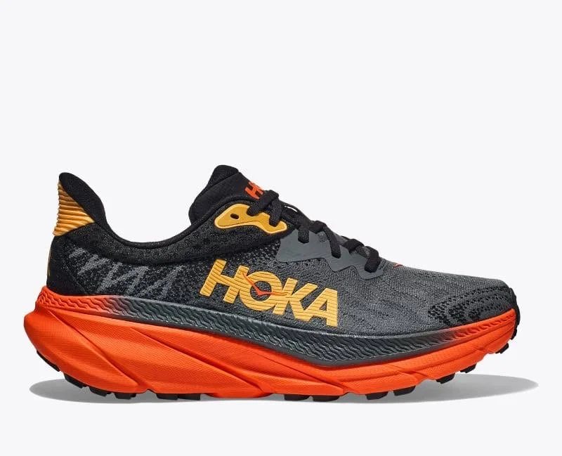 Men's Hoka Challenger 7 (Castlerock/Flame)