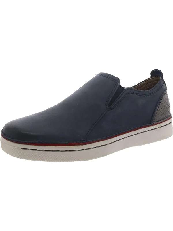 Kitna Easy Mens Leather Casual Slip-on Shoes