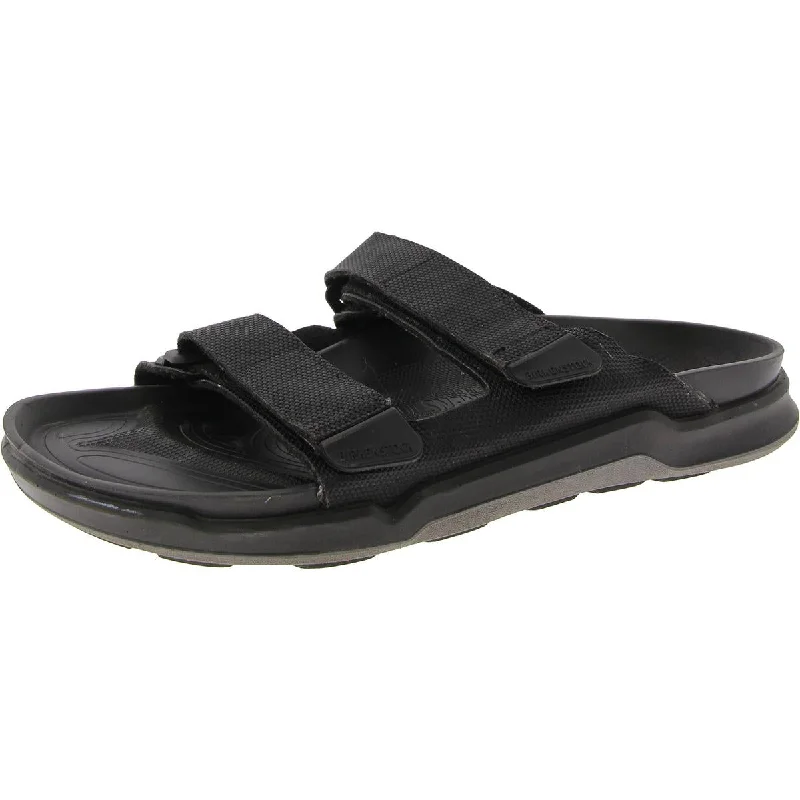 Birkenstock Mens Adjustable Flat Slide Sandals