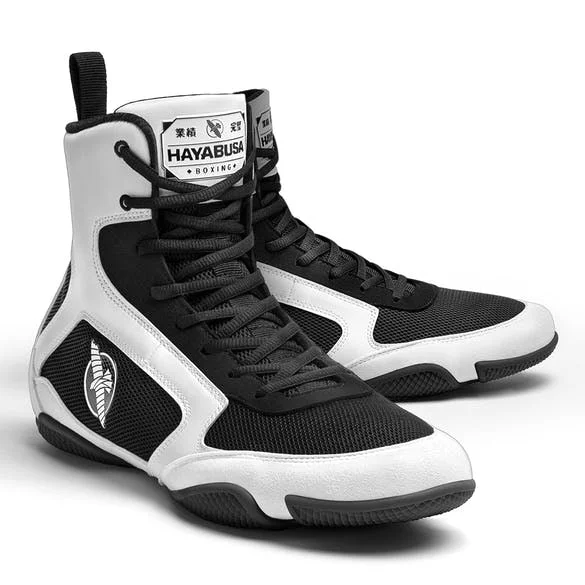 HAYBUSA PRO BOXING SHOES - WHITE