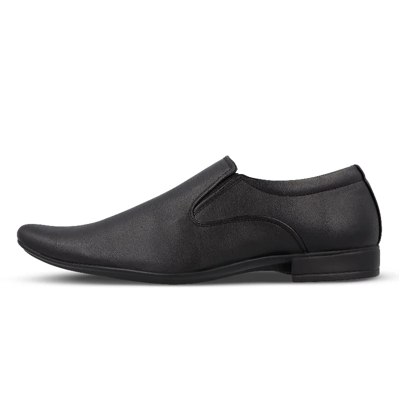 Men's Loafer Formal Shoes - 17101 MATTE BLACK