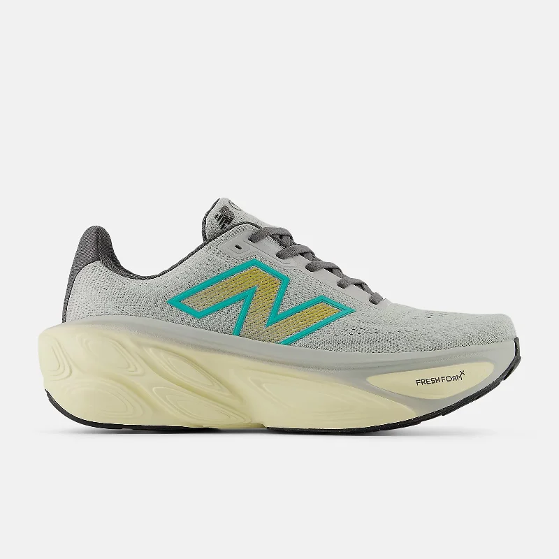 Men's New Balance Fresh Foam X More v5 (Brighton Grey Calcium Cyber Jade)