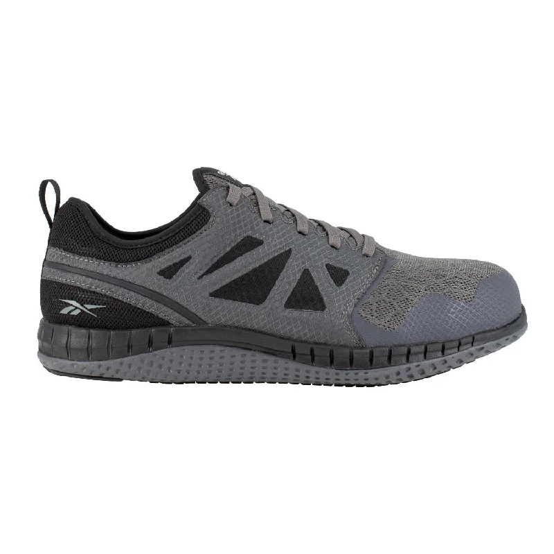 Zprint Steel-Toe Athletic Work Shoe Gray