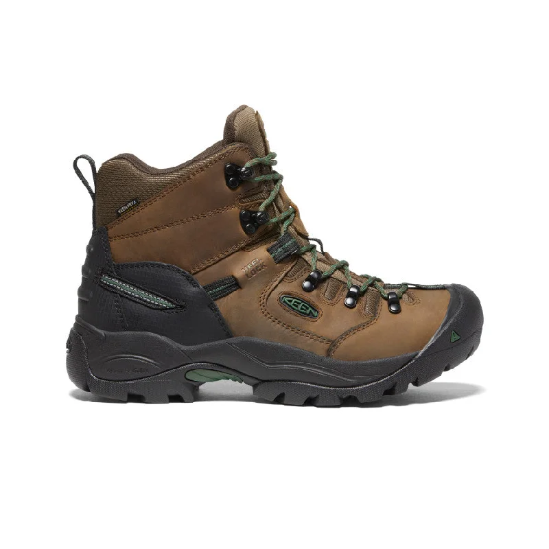 Men's Pittsburgh Energy 6" Waterproof Boot (Soft Toe)  |  Cascade Brown/Greener Pastures